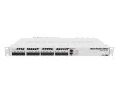MikroTik Cloud Router Switch CRS317-1G-16S+RM, 800MHz CPU, 1GB, 1xGLAN, 16xSFP+cage, ROS L5, Dual PSU,1U Rackmount