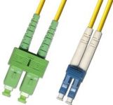 ADEX optický patch cord, LCupc/SCapc, SM 9/125, Duplex, 3m